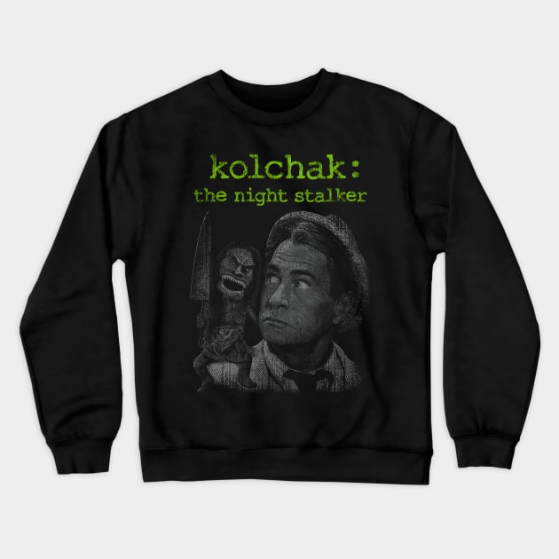 Kolchak and Trilogy of Terror Zuni Doll by HomeStudio Crewneck Sweatshirt by HomeStudio